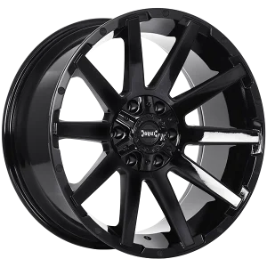 Ruffino HARD – Sinner – Black – 20″x9″ 15mm – All weather Wheels – RUF482001